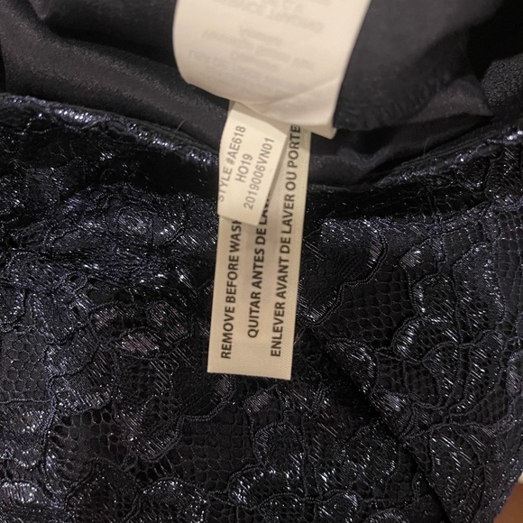 J CREW Navy Blue Floral Lace Pants NWT 4 - Picture 7 of 9